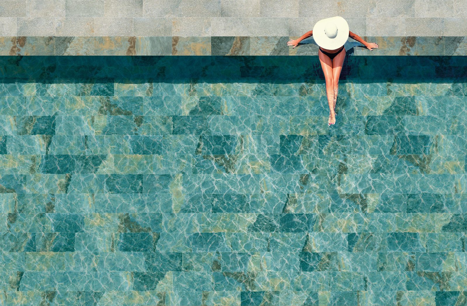 Carrelage piscine — CDM Stone Marseille