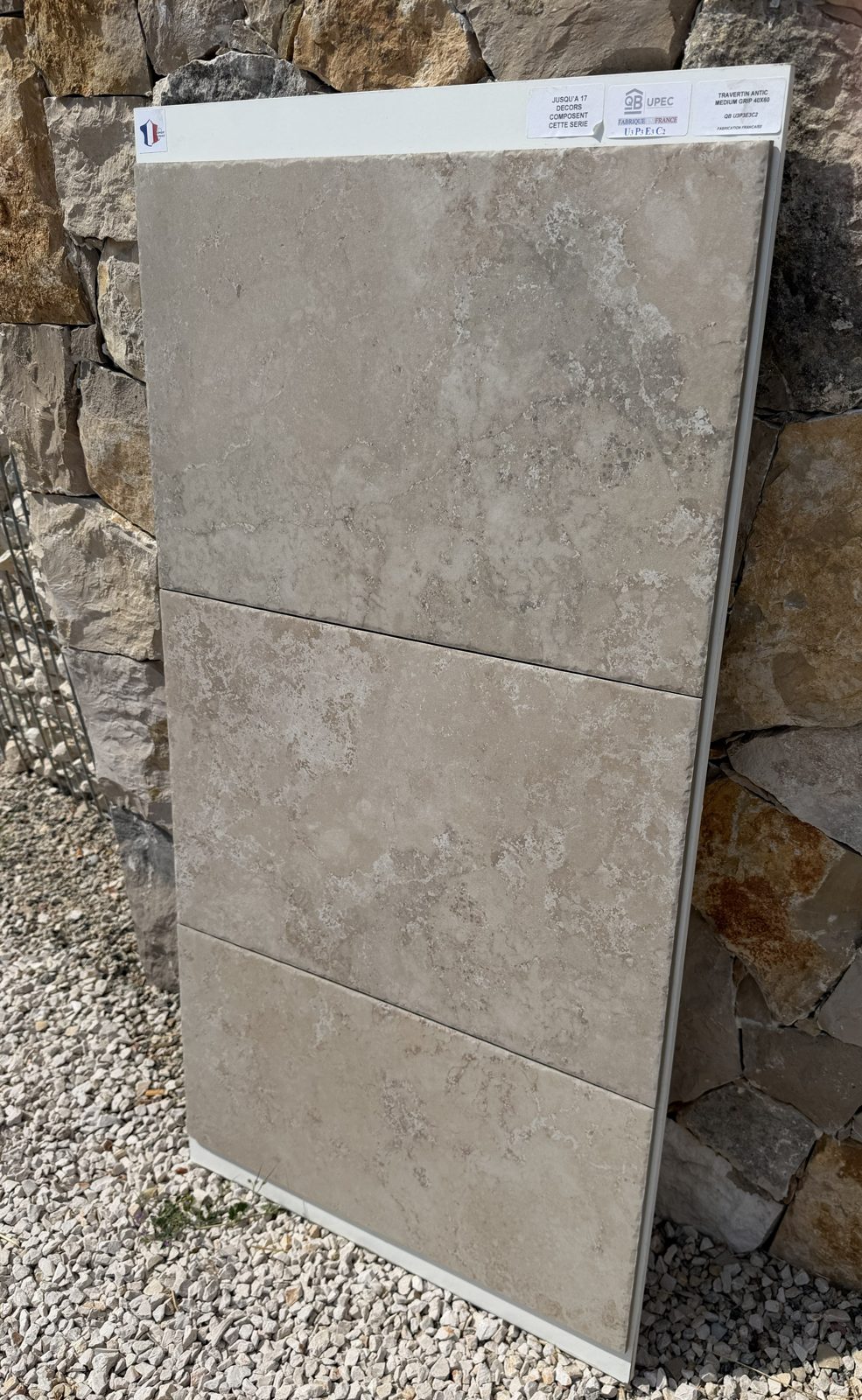 Travertin antic medium détail